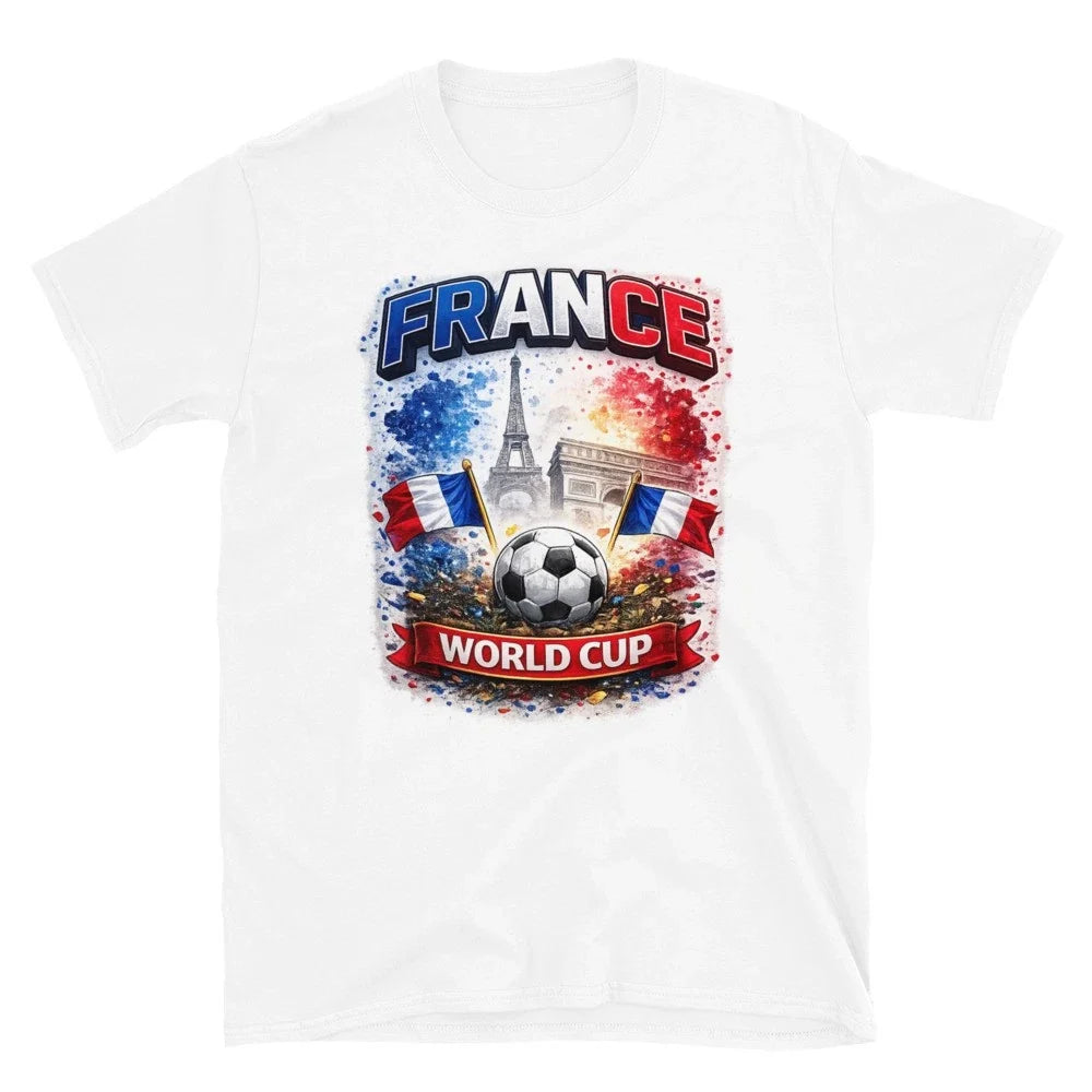 France Football Soccer Shirt Unisex Sports Tee World cup Unisex