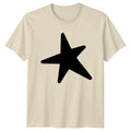 Simple Black Star Design Graphic Birthday Gift For Him And Her Unisex