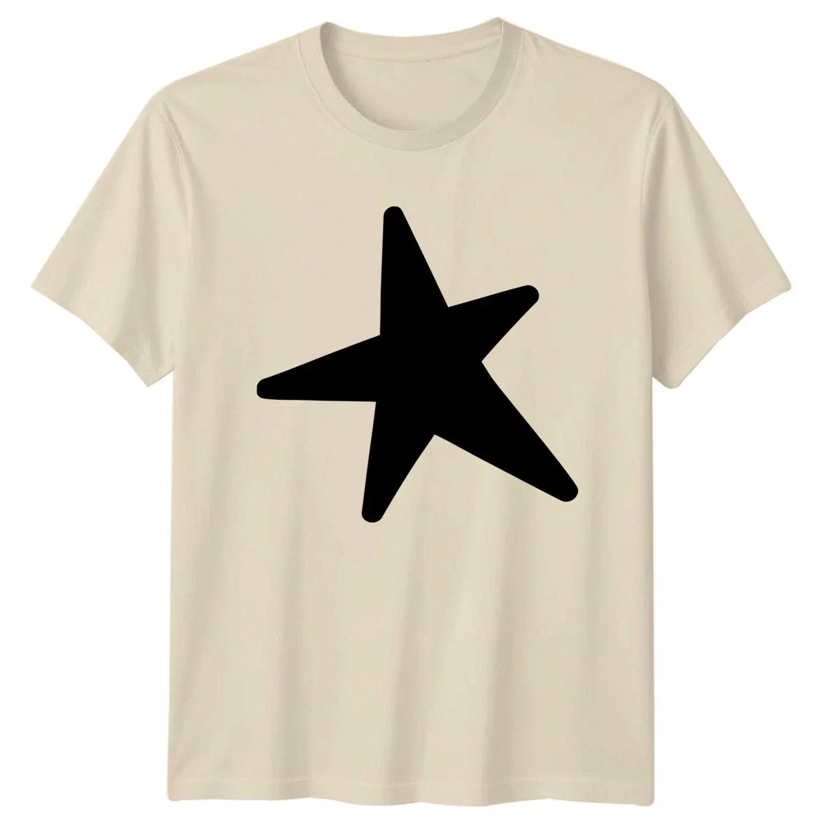 Simple Black Star Design Graphic Birthday Gift For Him And Her Unisex