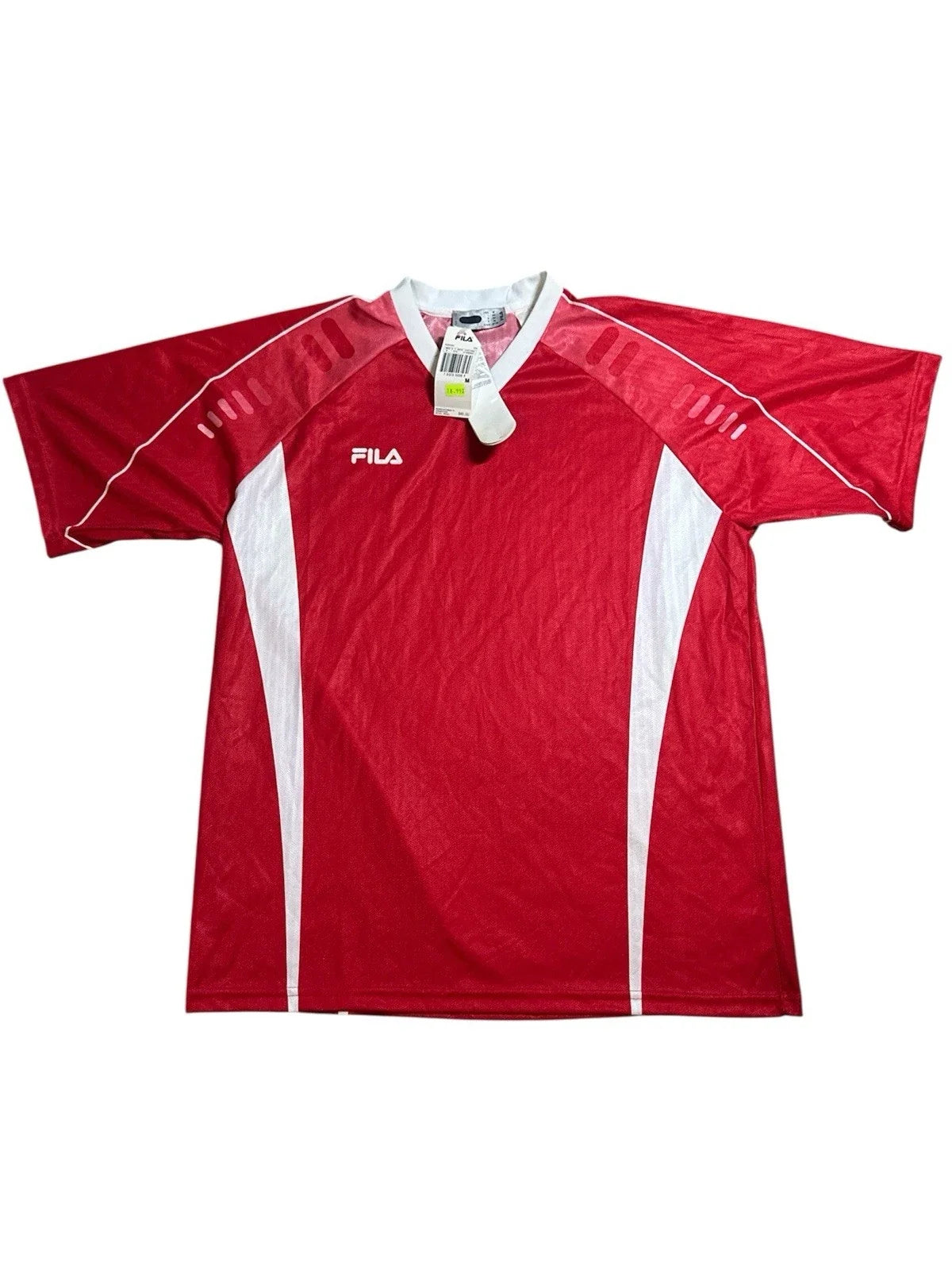 NWT Vintage 90s Fila Mens Short Soccer Jersey Kit Shirt Retro Sports Classic Unisex