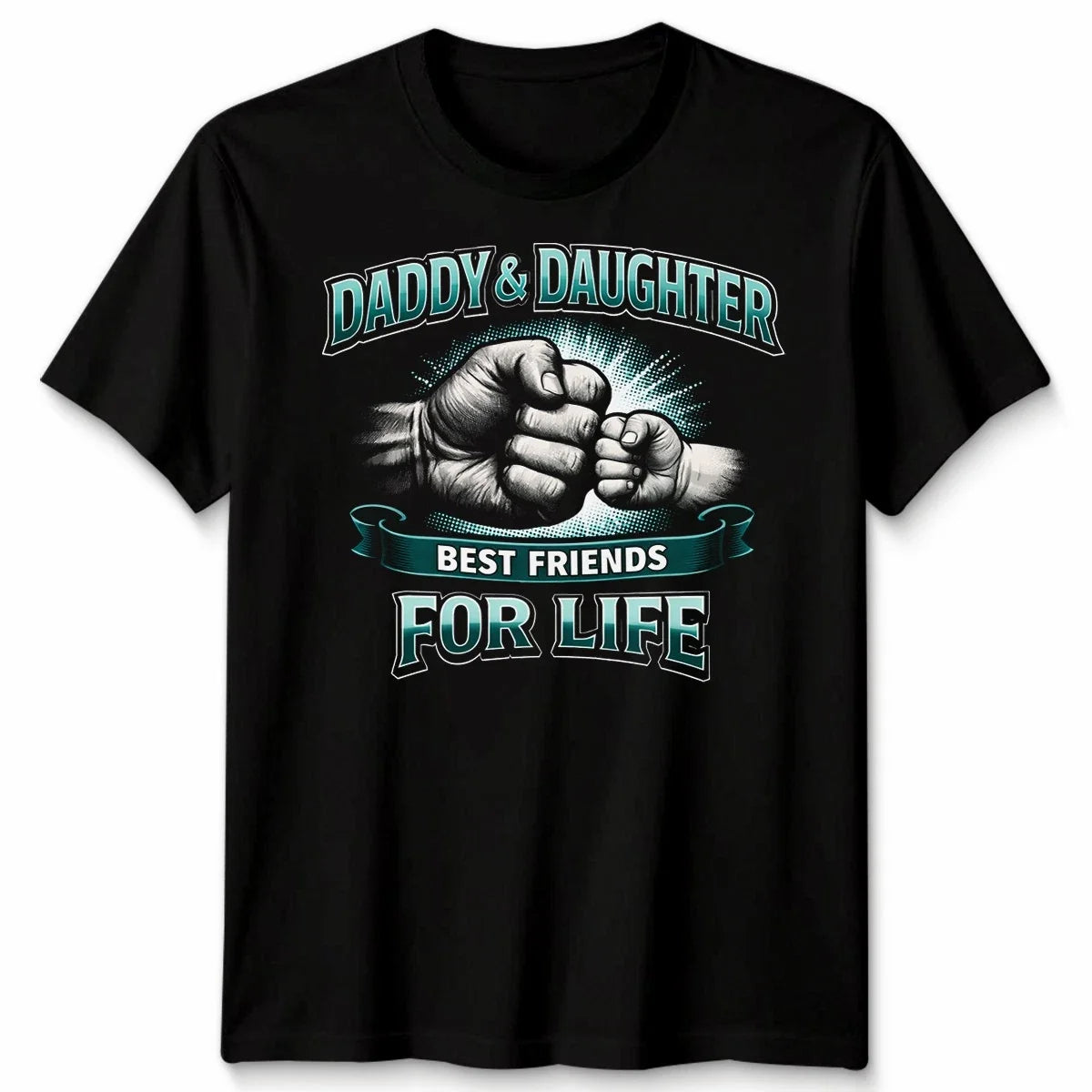 Daddy And Daughter Mens T Shirt Best Friends For Life Dad Fathers Day Tee Unisex