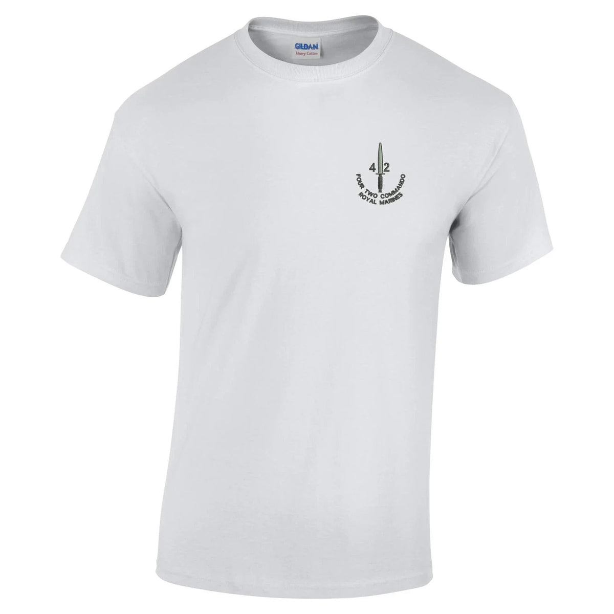 OFFICIAL 42 Commando Royal Marines Embroidered 100% Cotton Unisex