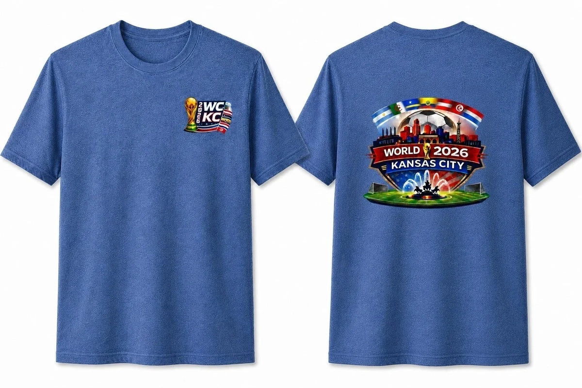 2026 Soccer World Cup Kansas City Two Sided Unisex