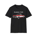 1972 Chevy C10 Pickup Shirt | Classic Custom/10 Truck Red & White Retro Tee Unisex