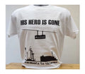 His Hero Is Gone T Shirt Monuments Music Hardcore Totalitar Gauze Fools Gold 096 Unisex