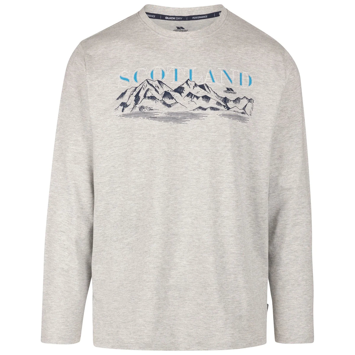 Trespass Mens Quick Dry Polycotton Casual Printed Long Sleeve - Paral Unisex