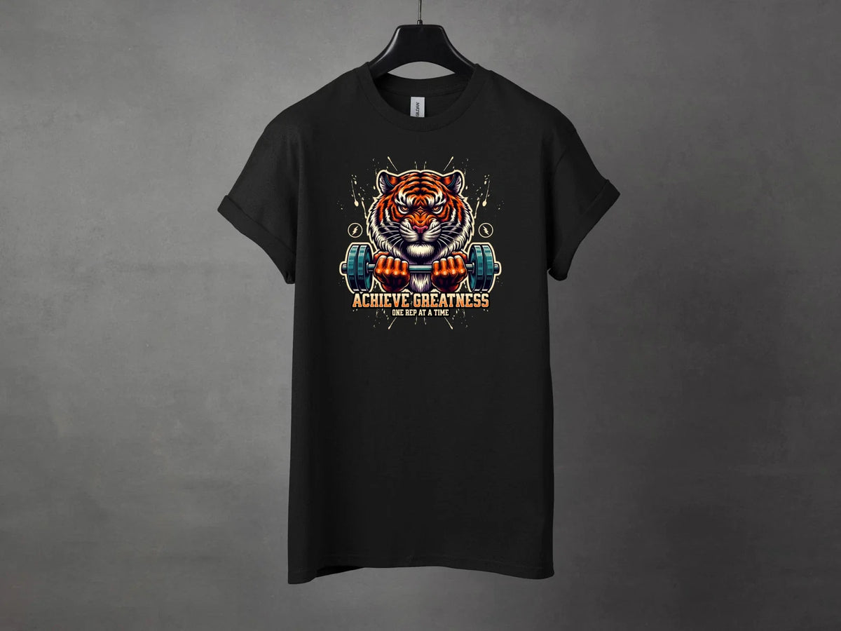 Sizes S-2XL - Achieve Greatness Premium Gym & Workout Tee | Brand New Unisex