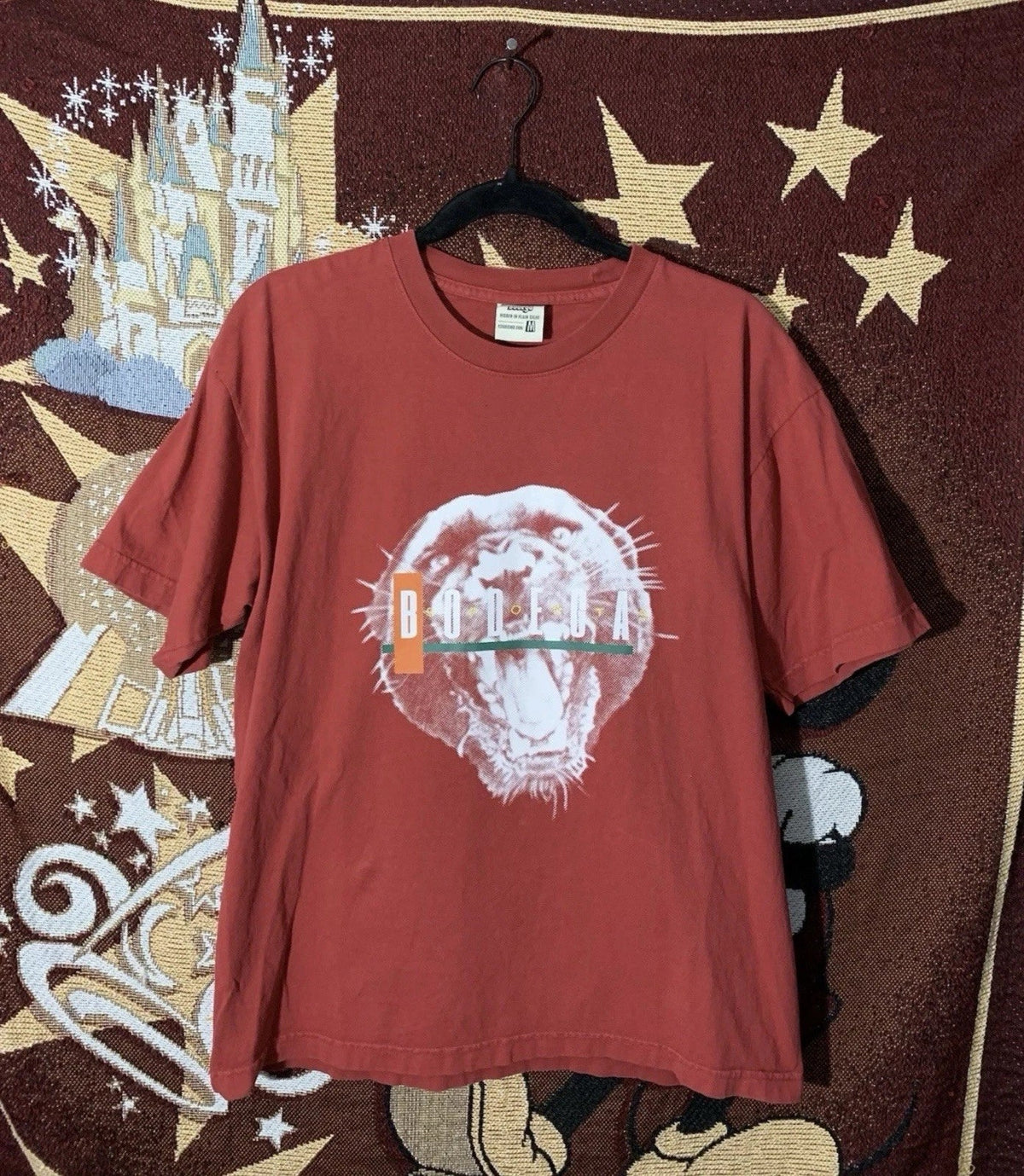 Bodega Hidden In Plain Sight Sport Panther Graphic T Shirt Size Medium Red Unisex