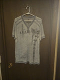 Helix Men's Gray Graphic , XL Cotton, Short Sleeve, Lightweight Unisex