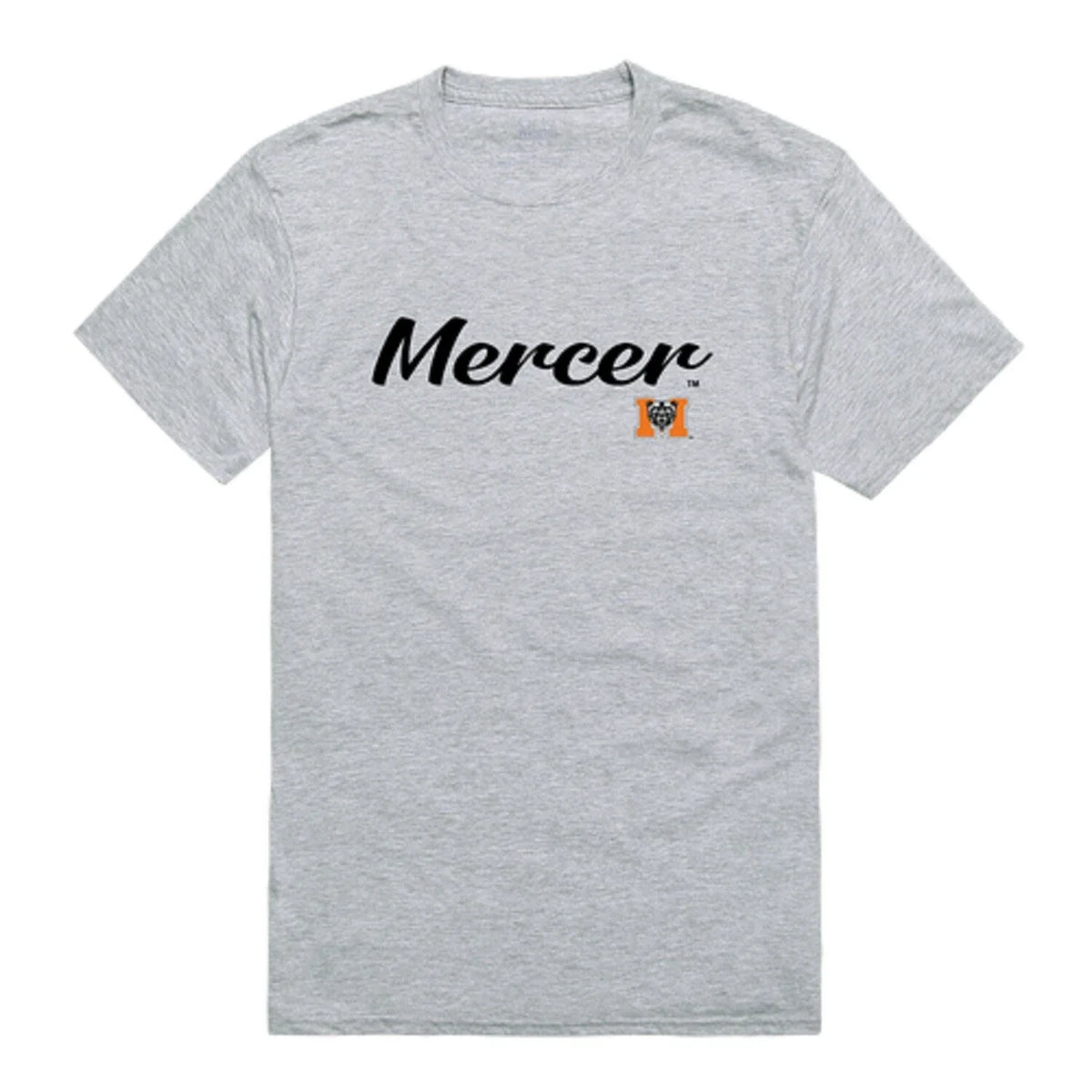 Mercer University Bears MU NCAA Cotton Script Tee T Shirt Unisex