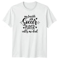 My Favorite Soccer Player Calls Mens Soccer Dad Soccer Fathers Day Unisex
