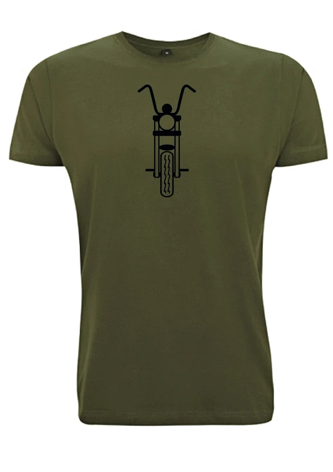 Ape Hanger Handlebars T Shirt Simple SoftTail Speedster Bobber Bike Club Biker Unisex