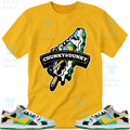 Chunky Dunky Drip Matching SB Dunk Low Ben & Jerry's Chunky Dunky-Yellow Unisex