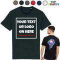 Personalised Custom Printed Logo Text Printed Unisex Work Party Unisex