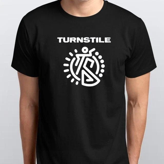 TURNSTILE All sizes S M L XL XXL 3 4XL colours Black, White Unisex