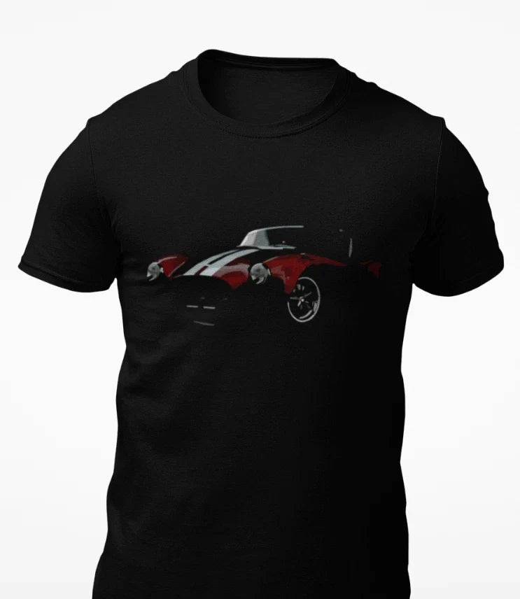 Red Shelby Cobra Classic Car Short-Sleeve Unisex Unisex