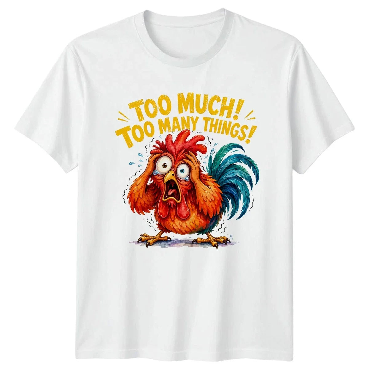 Too Much Too Many Things Overwhelmed Humor Christmas Gift For Himr Unisex