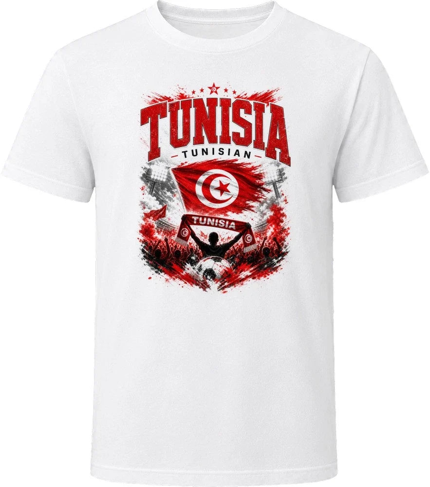 Tunisia Tunisian Soccer Football National Supporters T Shirt Unisex