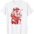 Retro Funny Saddle Up Cowboy Gay Trans Rights LGBT Pride Western Graphic T Shirt Unisex