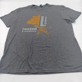 District Men's Large Gray Grown To Greatness Rooted In Academics Tee Unisex
