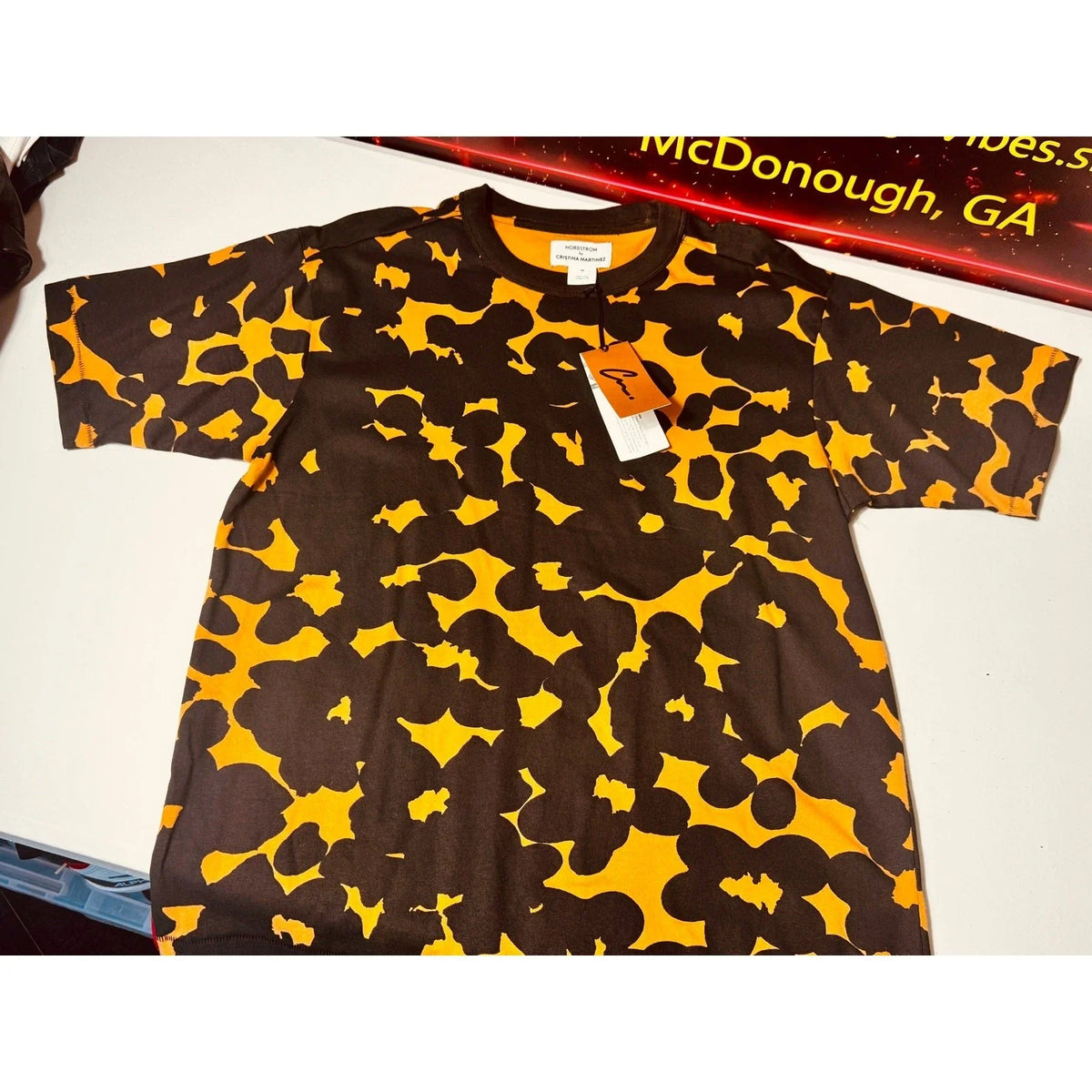Nordstrom x Cristina Martinez Abstract Print Men’s Medium NWT Collab Unisex