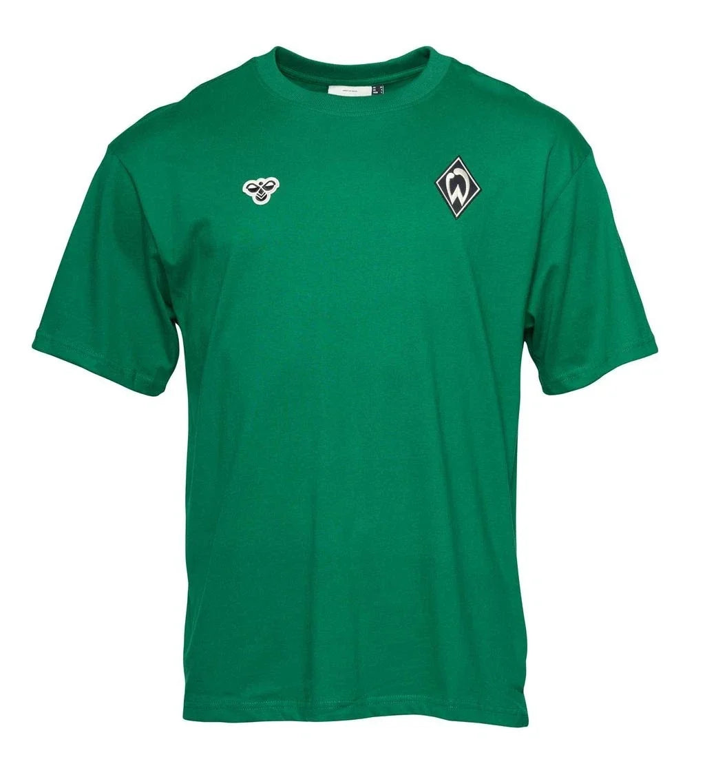 Hummel Werder Bremen Jr. fan loose tee 25/26 SVW children's Werder size 128-176 Unisex