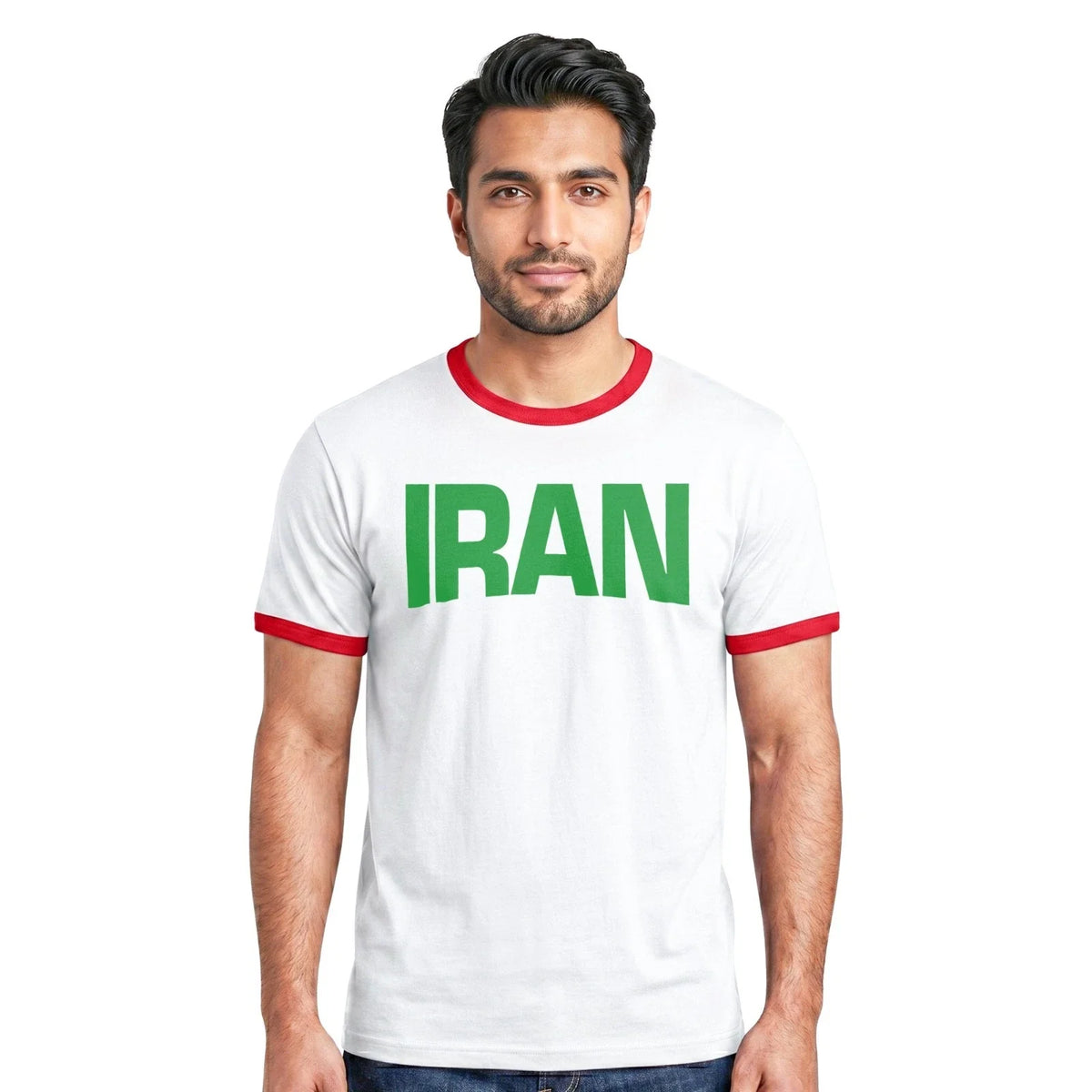 Iran Football | Iran Supporters Shirt Iranian Soccer Fan Ringer Jersey Unisex