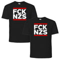 FCK NZS Distressed Antifa Left Wing Politics Anti-Racist S/M/L/XL/XXL Unisex