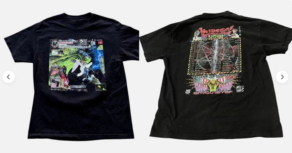 RARE Machine Girl 2018 North America Tour Because I’m Young Black T Shirt Unisex