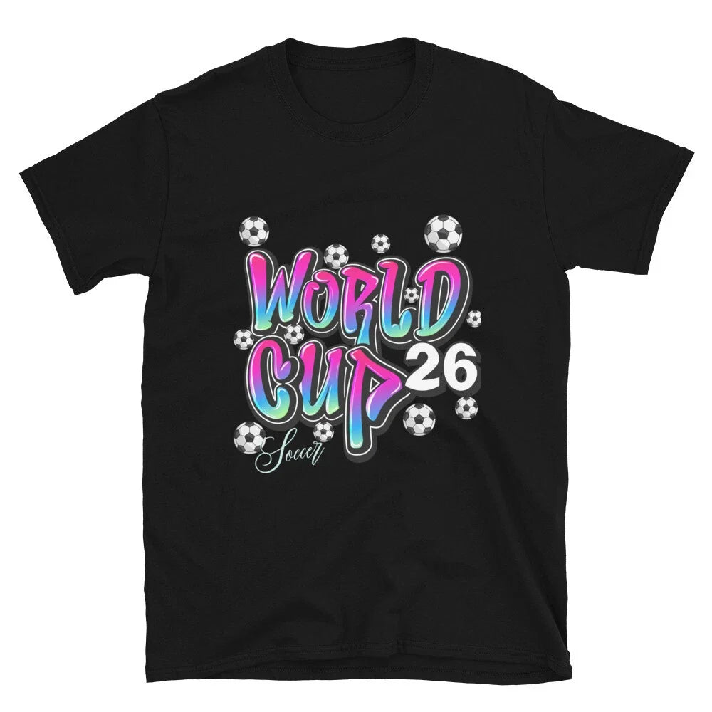 World Cup Soccer 2026 Unisex World Cup 26 Football Limited Edition Tee Unisex