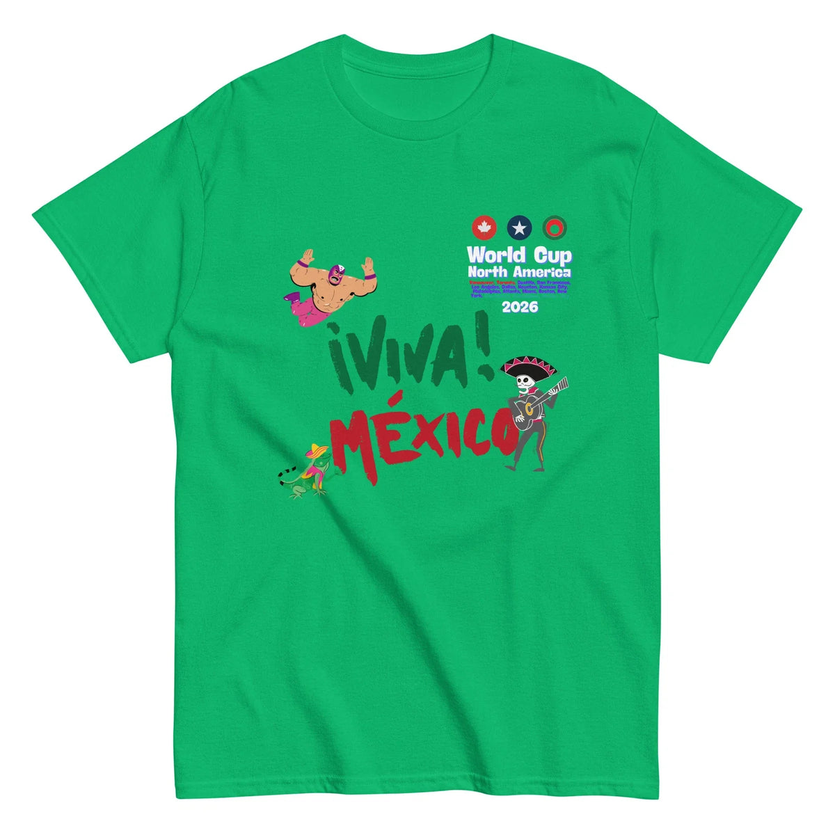 World Cup 2026 Soccer Unisex Mexico USA Copa Del Mundo Canada 2026 Unisex