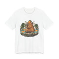 Capybara Hot Spring Tee | Relaxing Nature Illustration