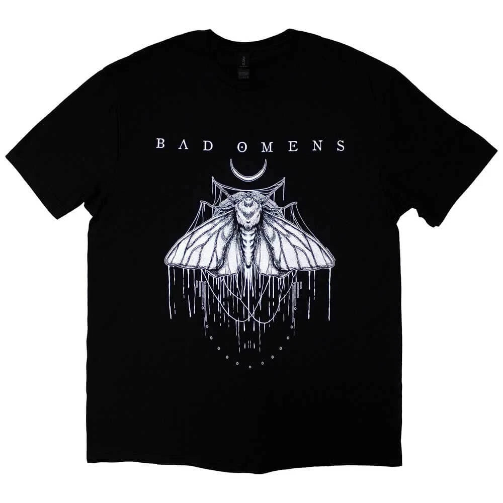 Bad Omens T-Shirt: Moth OFFICIAL NEW