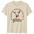 Easily Distracted By Goats Goat Lover Farming Gift For Him And Her Unisex