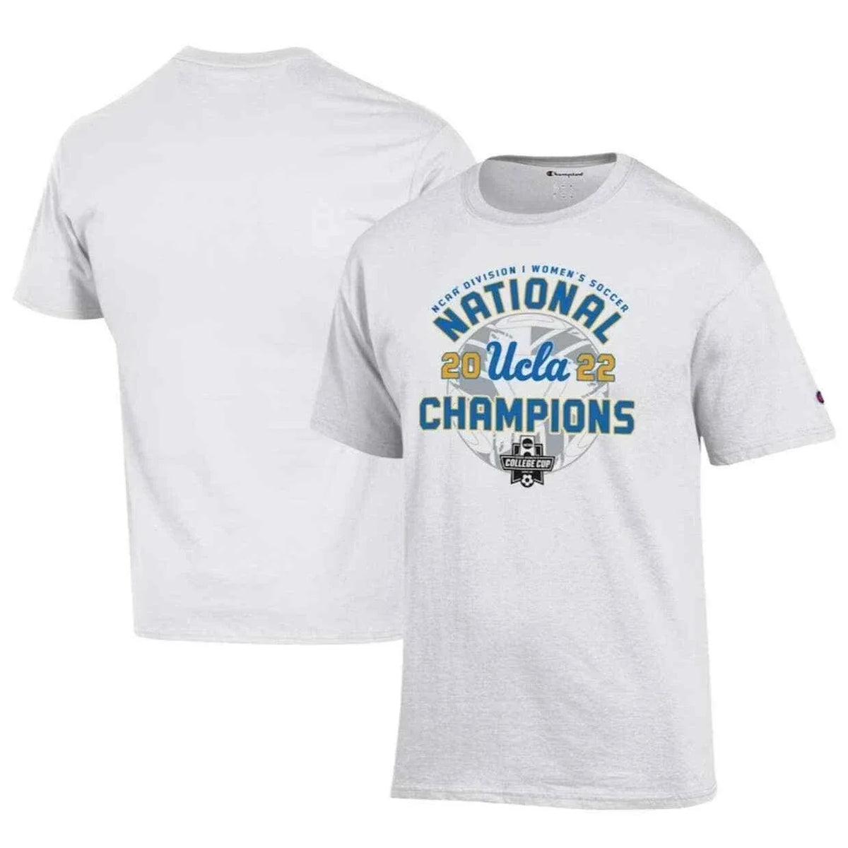 UCLA Bruins Champion 2022 NCAA Women's Soccer National Champions - White Unisex