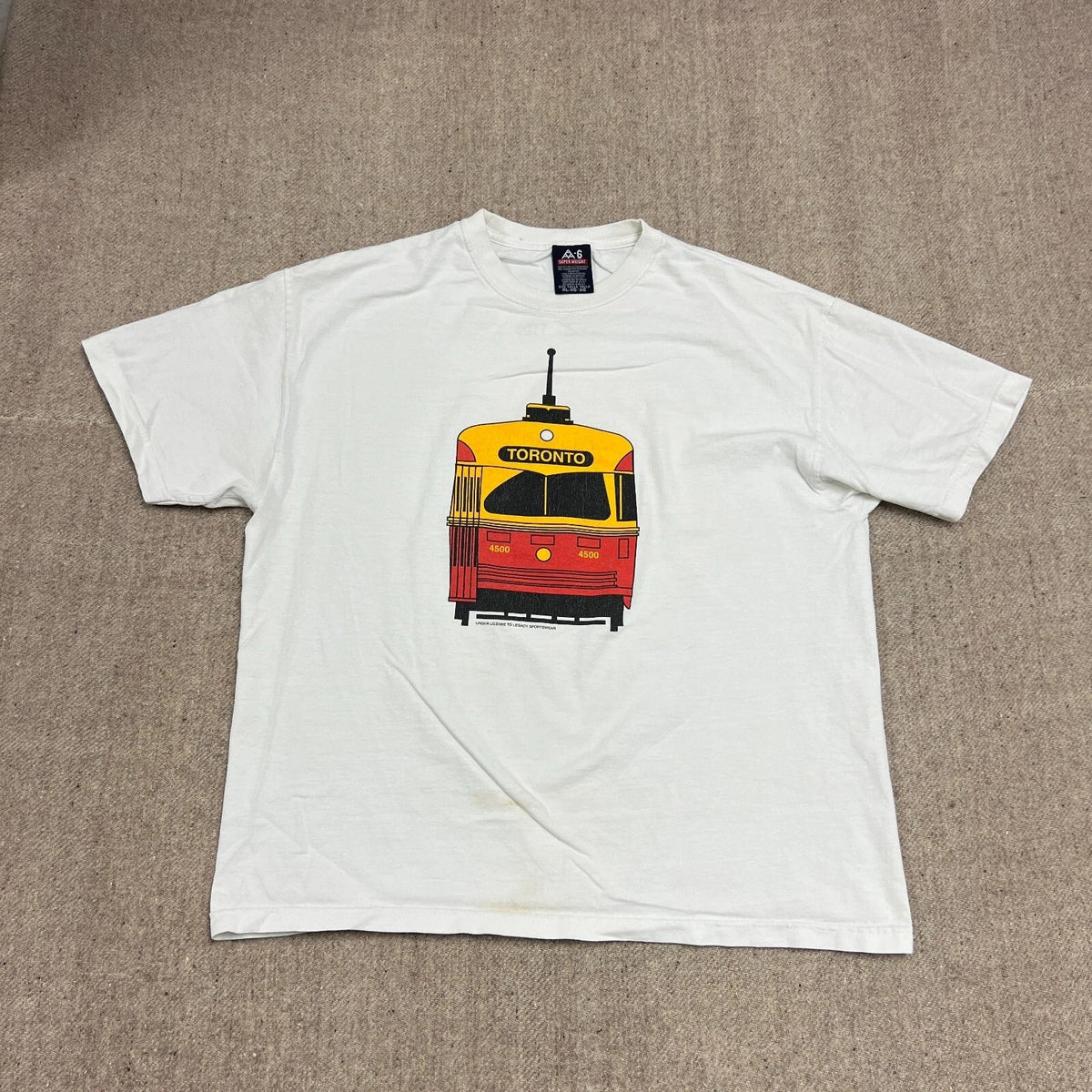 Vintage Toronto Transit Commission Shirt Mens XL White 1990s TTC Streetcar Unisex