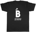 Personalised Horse Riding Alphabet Animal- B Mens Unisex Tee Gift Unisex