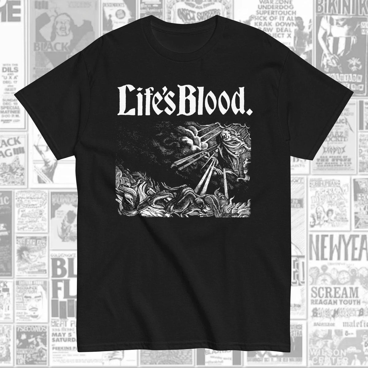 Life's Blood New York Hardcore Punk Oi! Agnostic Front Madball NYHC Unisex