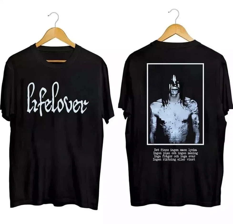 DOUBLE SIDED Lifelover Band Black Collection Size S-5XL Unisex