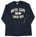 Vtg University Of Notre Dame Fightin Irish Long Sleeve Mens Size L NCAA Unisex