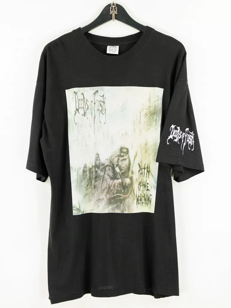 1999 DEEDS OF FLESH - PATH OF THE WEAKENING Vintage Reprint Unisex