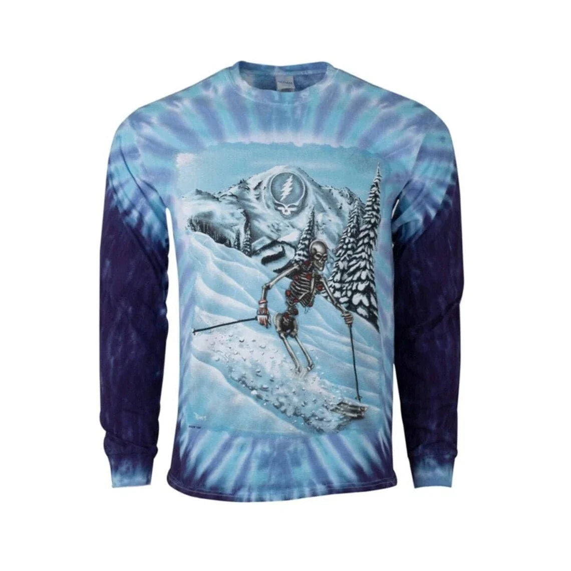 Grateful Dead Powderman long sleeve shirt -Grateful Dead Bertha Skiing All Sizes Unisex