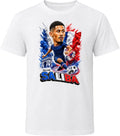 William Saliba France Soccer Caricature 2026 World Cup T Shirt Unisex