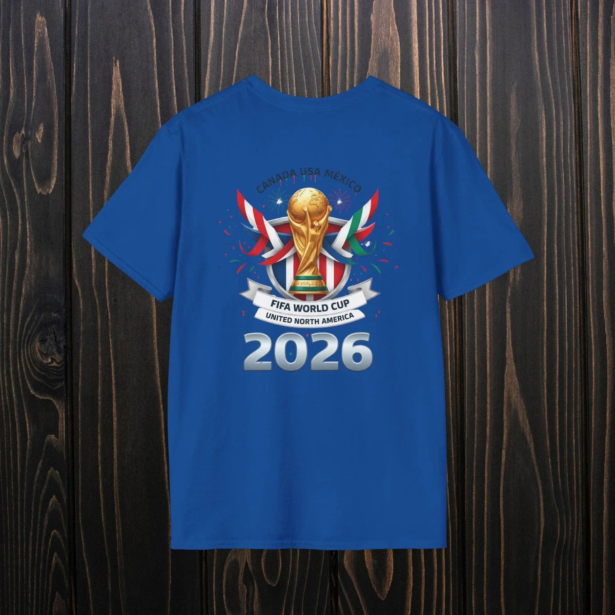 Mexico Canada USA World Cup 2026 Soccer Emblem | world cup shirt | FIFA Unisex