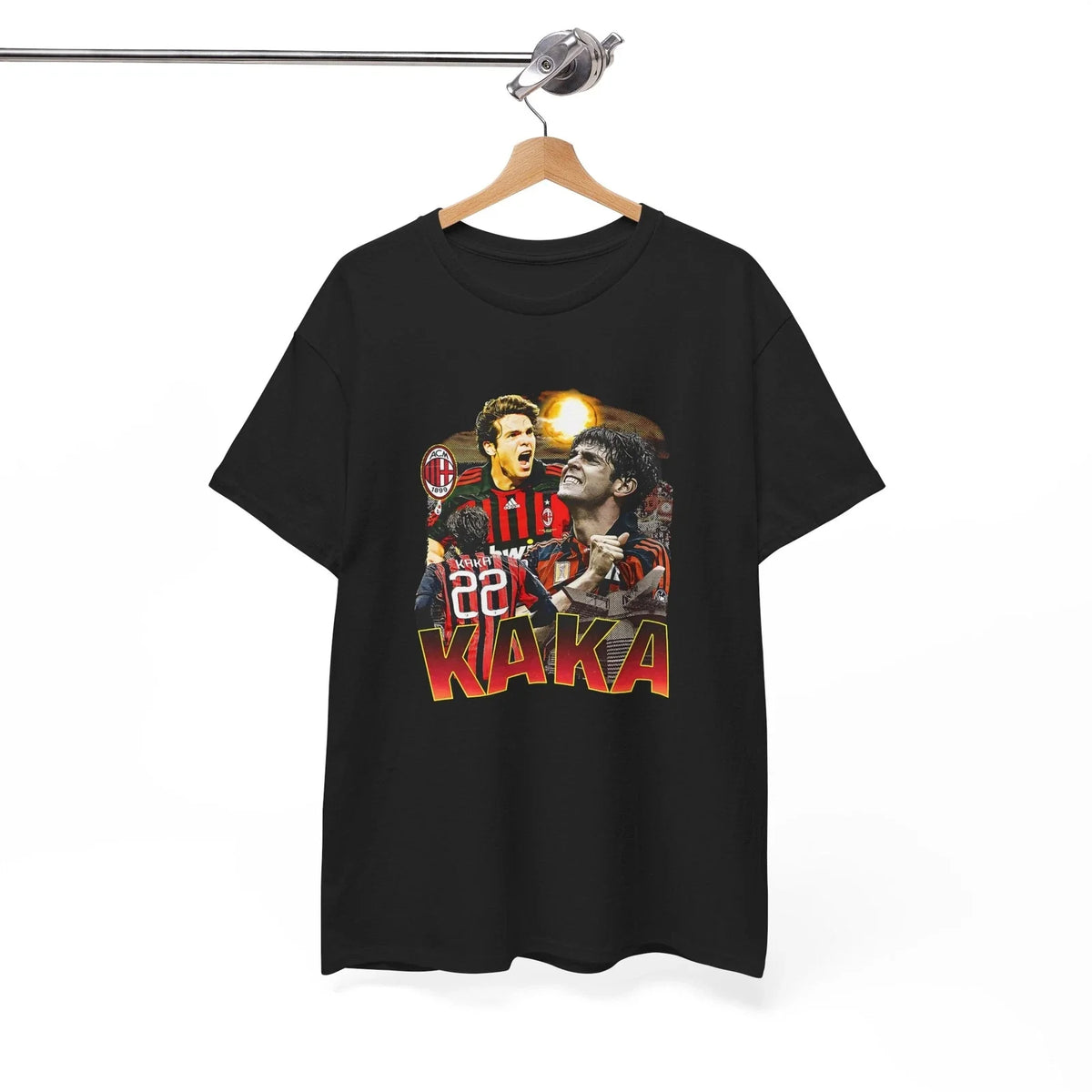 Kaká Bootleg Vintage Graphic Tee - Retro Brazilian Soccer Legend Fan Shirt Unisex