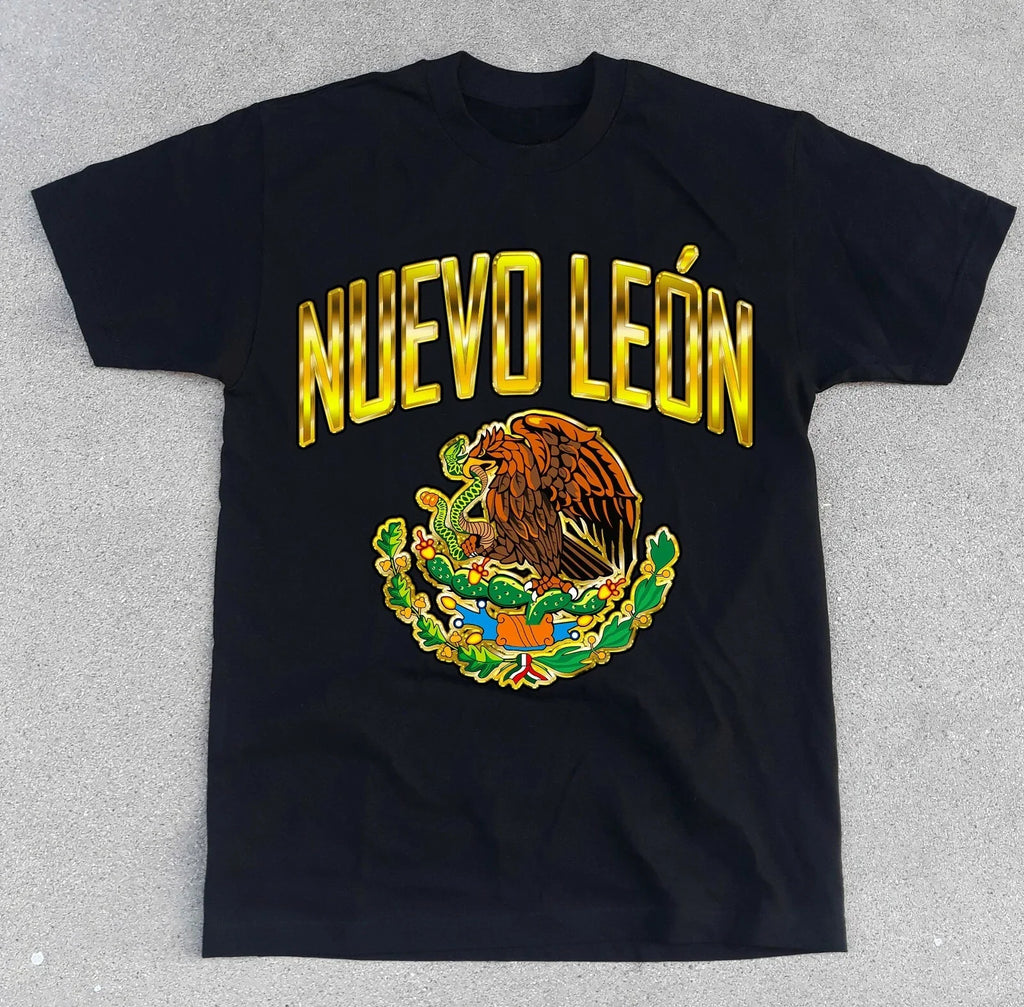Mexico NUEVO LEON State Shirt. Mexican Flag Eagle Monterrey Soccer Futbol Estado Unisex