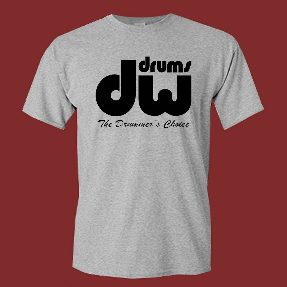 DW Drums Cymbals Men's Grey Size S-5XL Unisex