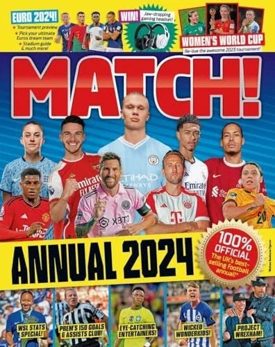 Match Annual 2024: The number one soccer annual for fans everywh Unisex