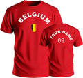 Personalise Belgium Football Soccer Fans billyncat22 Unisex