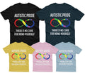 Autistic Pride Autism Awareness Day Promoting Love And Acceptance #AD Unisex
